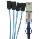 Mini Sas 26Pin (Sff-8088) Male To 4 Sata 7Pin Female Cable, Mini Sas Host/C J9M9