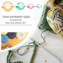 4pcs/set Knitting Flower Pompom Braider Maker Craft DIY Weave Sewing Tools