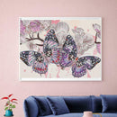 5D DIY Special Shaped Diamond Painting Butterfly Cross Stitch Mosaic Kit