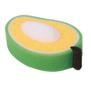 4 Pcs Creative Kitchen Fruit Sponge Scrub Dishcloth Decontamination Dishwas
