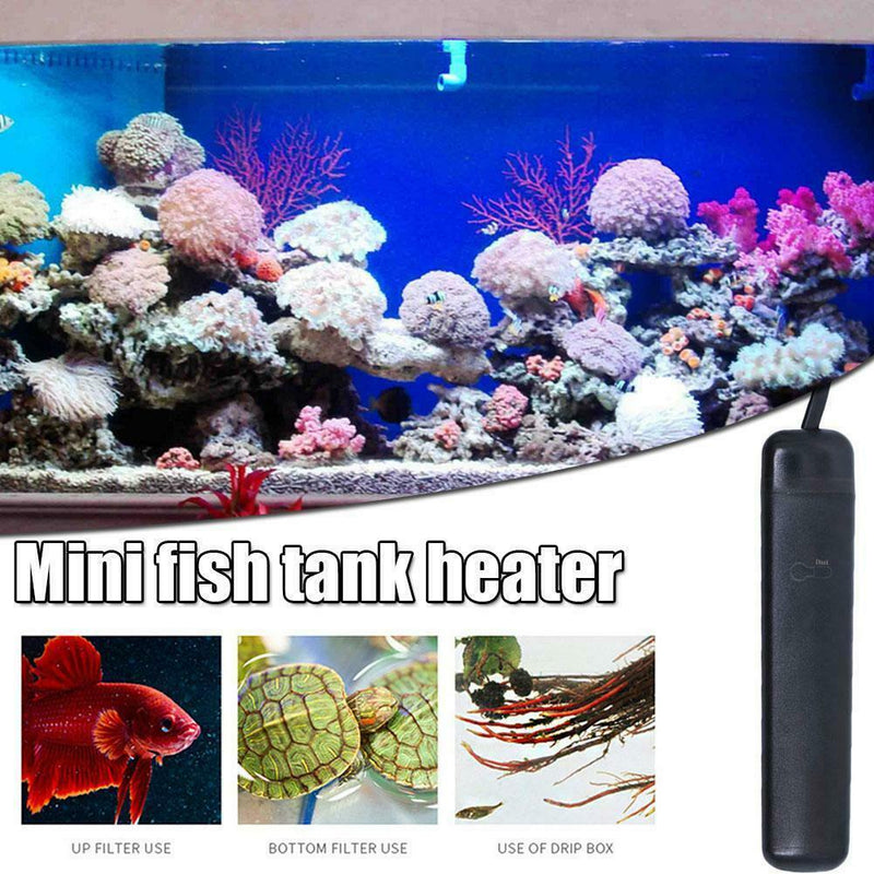 Mini Aquarium Heater Submersible Fish Tank Adjustable Water Thermostat AU