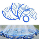 Net Fishing Hand Throwing Net Special Aluminum Ring Catch Auxiliary Accessory-