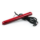12V Universal Car Red 24 LED Third Light Bar Tail Stopping Braking Lam MEG