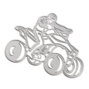 Xmas Cutting Dies Stencil Scrapbooking Paper Card Embossing Motorbike Craft