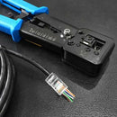 Ez Rj45 Crimp Tool for Cat 5 / Cat 6 Ez Pass- Through Connectors for Ethern