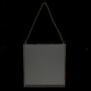 2 Sided Hanging Glass Display Frame for Photo Picture Specimen 14x16cm