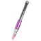 Fashion Manicure Nail Pusher Pens Alloy Diamond Body Quartz Stone Main Scru O4E1
