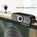 USB Web Cam Camera Webcam with Microphone for Computer PC Laptop Desktop