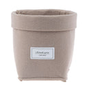 Durable Nordic Storage Folding Flower Pot Felt Desktop Storage Fleshy Flower  Hn