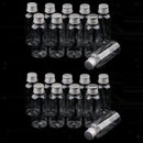 20Pcs Empty Plastic Bottle Aluminum Cap Essential Oils Lotion Storage Vials
