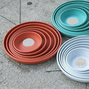 2pcs Plastic Plant Pot Saucer Planter Drip Tray Indoor Outdoor Garden White