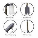 520L/H Electric Siphon Vacuum Cleaner Water Filter Pump Aquarium Fish Tank Tool