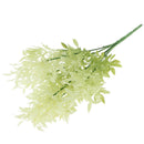 Artificial Plastic Moss Grass Plant Office Furniture Home Decoration White