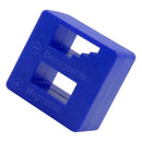 Set Of 2 2-in-1 Demagnetizer Magnetizer Screw Bit  Tools Blue/Green