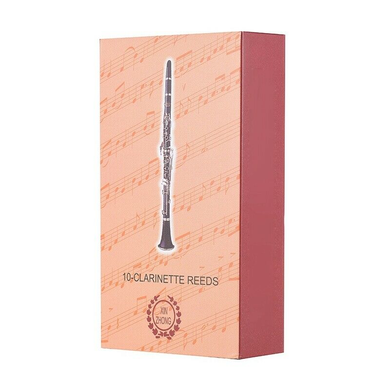 Box Of 10pcs B Clarinet Reeds Traditional Reeds Strength 2.5