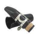 Black Plastic B Flat Clarinet Mouthpiece & Cap Clamp Woodwind Instruments J8T4