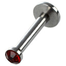 16/ Set Lip Piercing Lip Rhinestone Multi Color