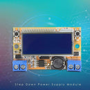 Dual Display DC-DC 5-23V to 0-16.5V 3A Max Step Down Power Supply Module