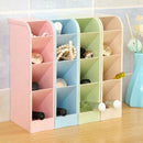 Nordic wind wheat straw four compartment storage box kitchen bathroom under