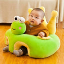 Creative Cartoon Baby Sofa Cover Learn to Sit Seat Feeding Chair Case (B)