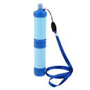 2Pcs Mini Water Purification Filter Kit Bushcraft Survival Camping Outdoor Tools