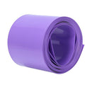 2M 43mm 27mm Dia PVC Heat Shrink Tubing Purple for 1 x 26650 Battery