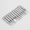 12 pcs Soldering Iron Tips Set For Hakko Atten 900M T 906 909 936 937 JSS Kits