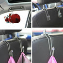 8 PACK Metal Headrest Car Hooks Hanger, Car Seat Holder Coat Clothes Hook B S7S3