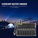 Skywolfeye US Plug Battery Charger Adapter for Li-ion 18650 16340 14500 Battery
