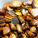50g Natural Tumbled Tiger Eye Stone Bulk Gravel Flowerpot Specimen Craft Decor