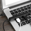 USB 2.0 Male to Female HUB Splitter 480Mbps 3 USB 2.0 Adapter with Type-C Cable