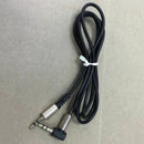 3.5mm Male to Male Aux Cable Cord L-Shaped Right Angle Car Audio Headphone  H3P6