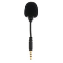 Mini Condenser Microphone Mono 3.5mm Plug-in Mic for PC Laptop Computer