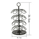 Coffee Capsules Rack Holder 36 Pods Stand Tower Dispenser Capsule Storage HoZ2A4