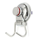 Bathroom Kitchen Stainless Steel Double Hook Strong Vacuum Suction Cup Hang