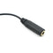 Earphone Stereo 2.5MM Male to 3.5MM Female Audio Jack Adapter Converter CabFBES