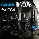Wired Gaming Headset Headphones with Rotatable Microphone for PS4 Xbox One PC