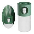 Small Portable Desk Humidifier, Double-Head Spray Cool Mist Humidifier, USB Mist