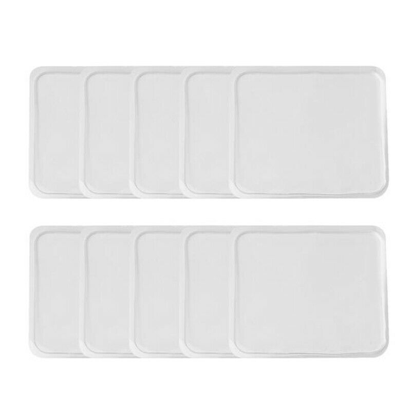 10Pcs/Set Super Sticky Silica Gel Gripping Pads Non-Slip Recycled Reusable  W1Z5