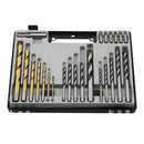 24pcs High Hardness Combination Drill Bit Set for Plastic, Metal, Concrete,