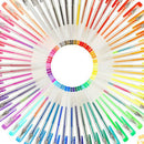 120 Colors Gel Pens Set Refills Gel Ink Pen Metallic Pastel Neon Glitter Sk