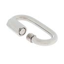Stainless Steel Quick Links Oval Carabiner Cable Shackle Connector 5mm