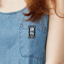 Punk Brooches Women Men Enamel Hourglass Pins Shirt Jacket Backpack Badges A