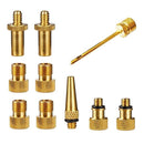 Bicycle Valve Adapter Set Car Valve Adapter Kit Set For Bike Floor Pump Air