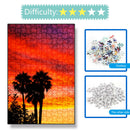 1000pcs DIY Sunset Tree Puzzle Educational Learning Assembling Jigsaw Toys