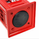 Metal Red British English London Telephone Booth Bank Coin Bank Saving Pot  G5L3