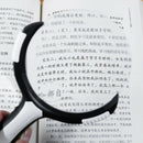 Magnifier,Handheld Magnifier with 10 Led Lights,Dimmable Magnifying Glass f E2N3