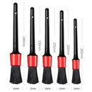 5Pcs Car-Detailing Brush Cleaning Multi-function Hair Brushes Tools Useful
