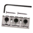 Guitar Locking Nut 42mm String Lock for 6 String Electric Guitar Chrome
