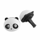 2Pcs Lovely Panda Car Air Freshener Clip Perfume-Diffuser for Car Fragrances Gif